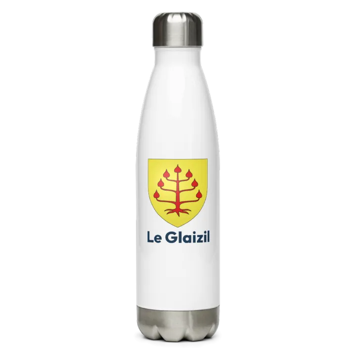 Gourde inox blason de Le Glaizil