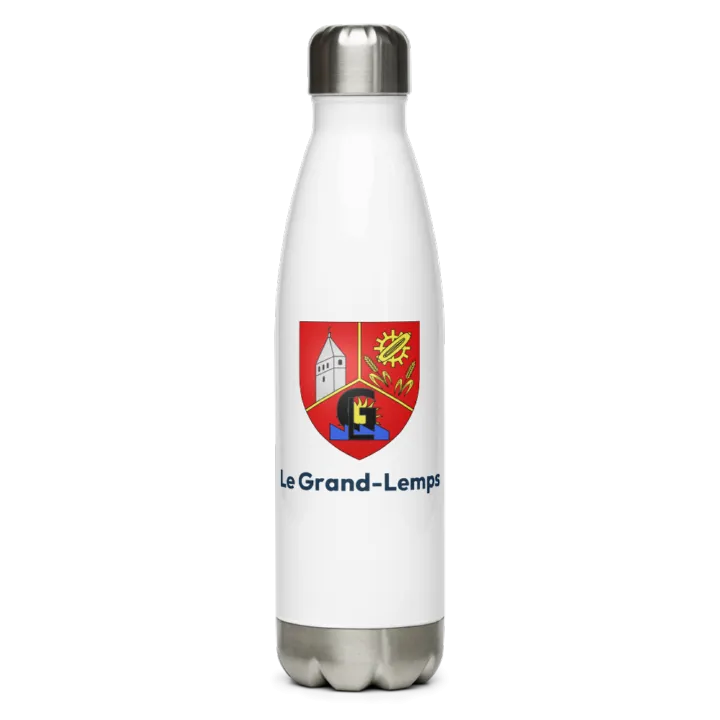 Gourde inox blason de Le Grand-Lemps
