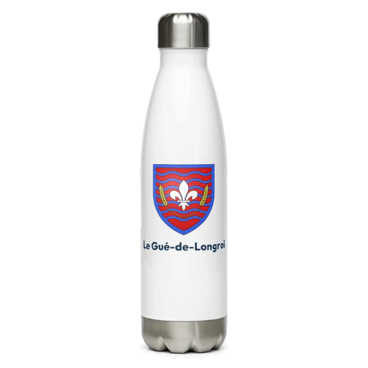 Gourde inox blason de Le Gué-de-Longroi