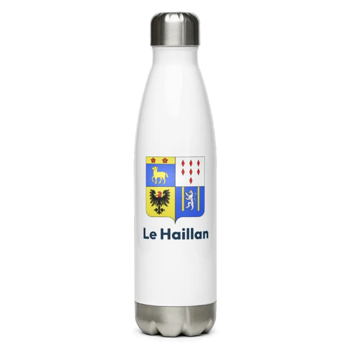 Gourde inox blason de Le Haillan