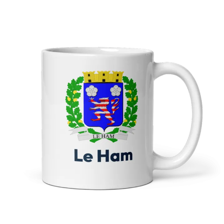 Mug blason de Le Ham