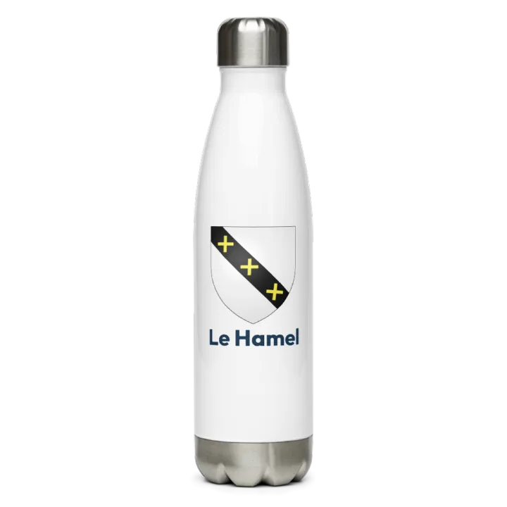Gourde inox blason de Le Hamel