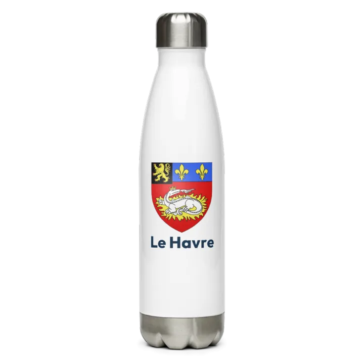 Gourde inox blason de Le Havre