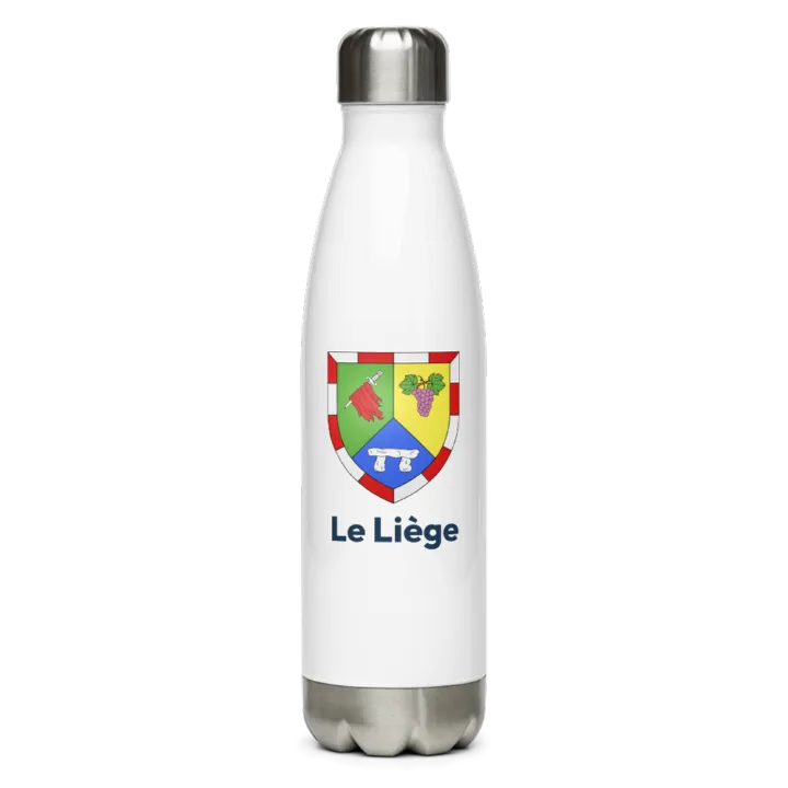 Gourde inox blason de Le Liège
