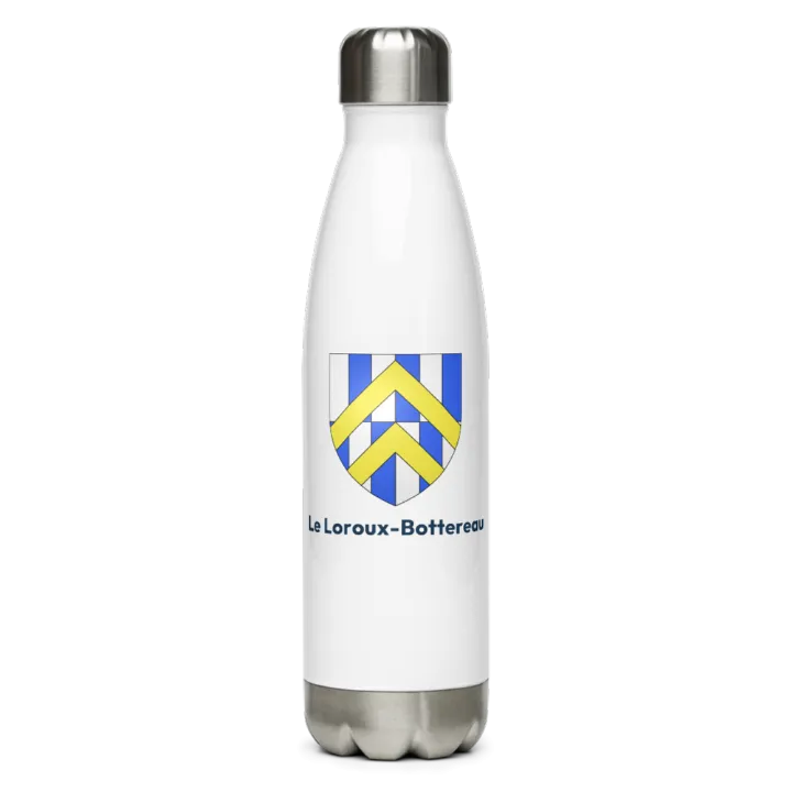 Gourde inox blason de Le Loroux-Bottereau