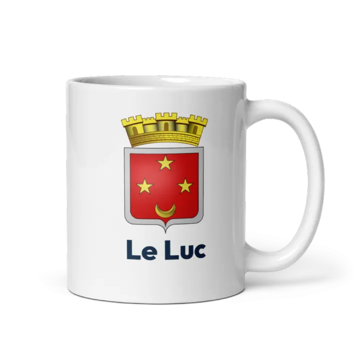 Mug blason de Le Luc