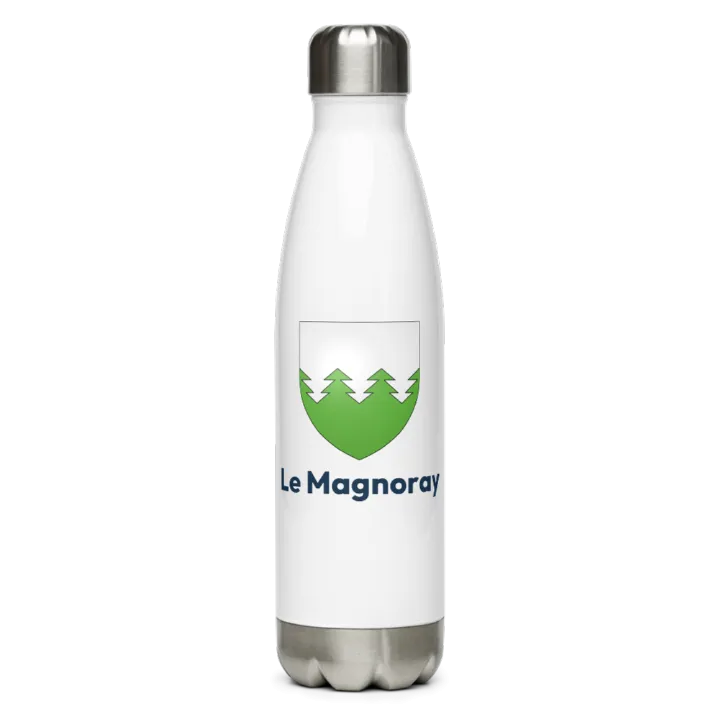 Gourde inox — blason du Magnoray