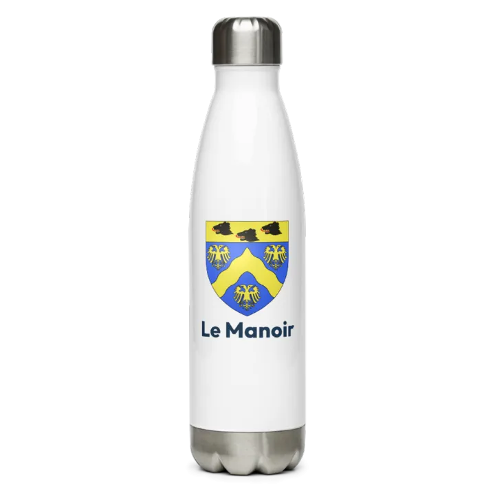 Gourde inox blason de Le Manoir
