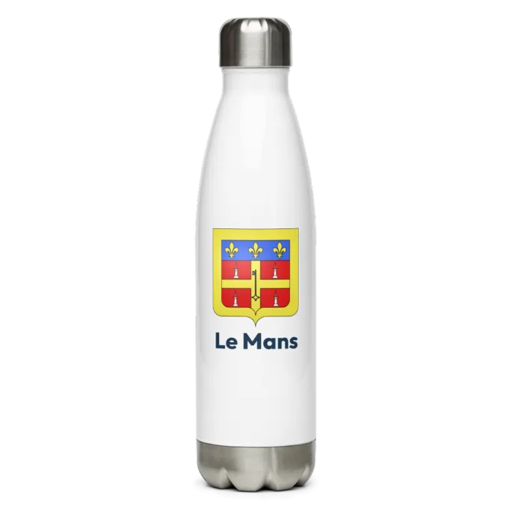 Gourde inox blason de Le Mans