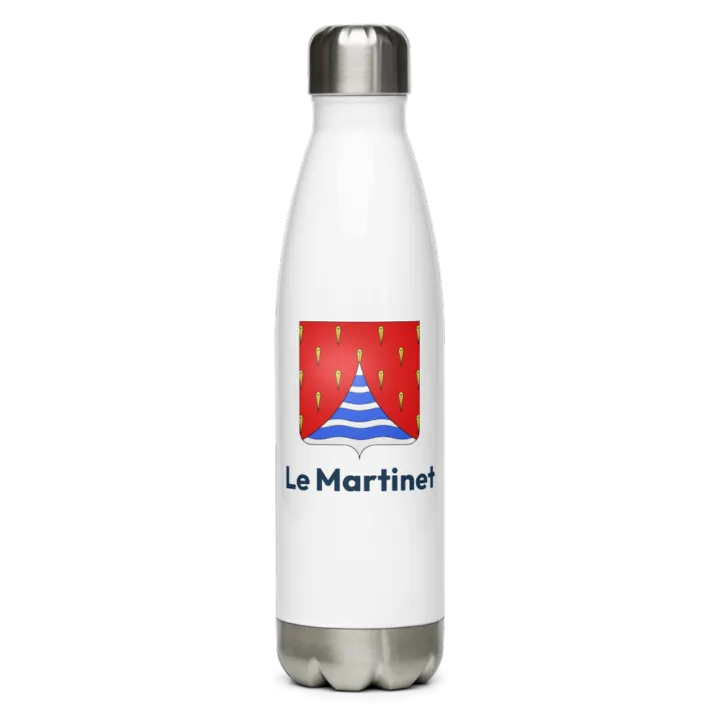 Gourde inox blason de Le Martinet