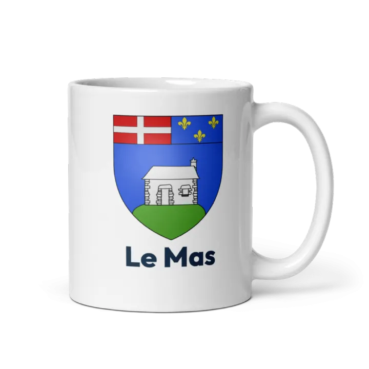 Mug blason de Le Mas