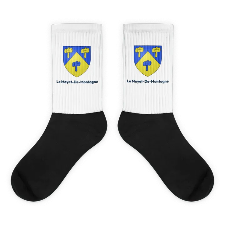Chaussettes — blason du Mayet-de-Montagne