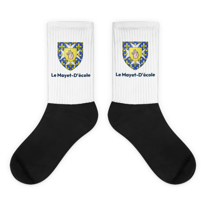Chaussettes — blason du Mayet-d'École