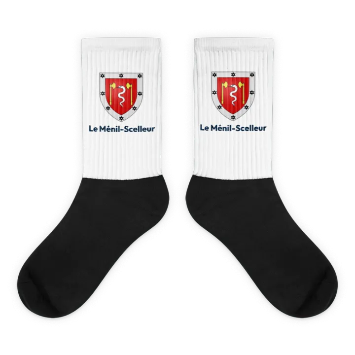 Chaussettes — blason du Ménil-Scelleur