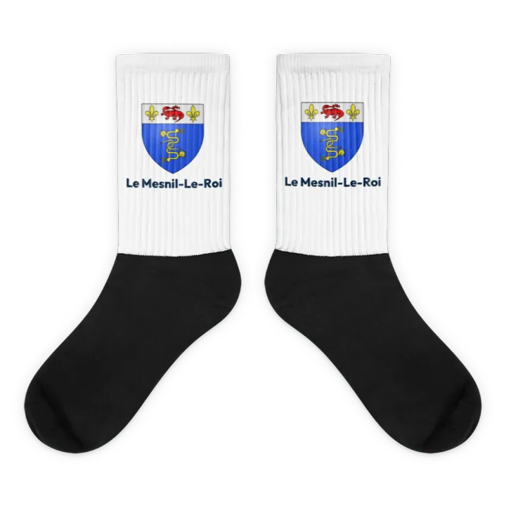 Chaussettes — blason du Mesnil-le-Roi