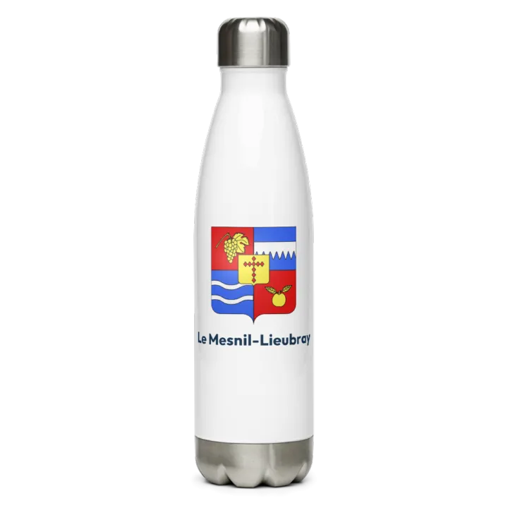 Gourde inox blason de Le Mesnil-Lieubray