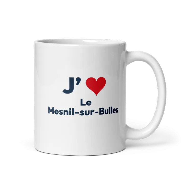 Mug « J’❤ Le Mesnil-sur-Bulles »