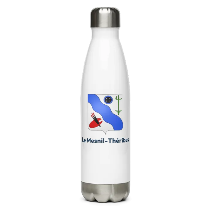 Gourde inox blason de Le Mesnil-Théribus