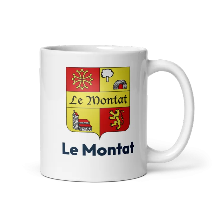 Mug blason de Le Montat