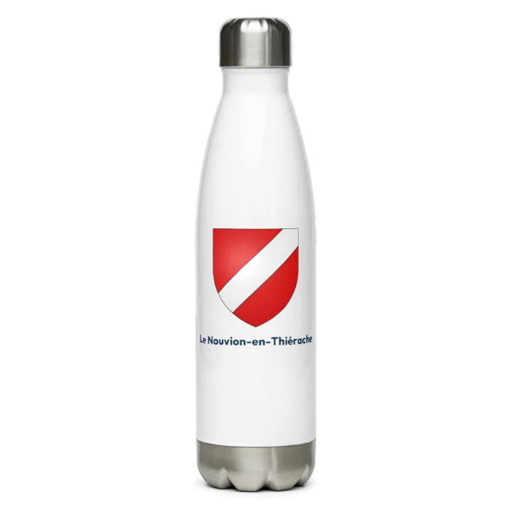 Gourde inox blason de Le Nouvion-en-Thiérache