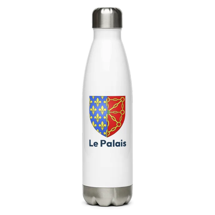 Gourde inox blason de Le Palais