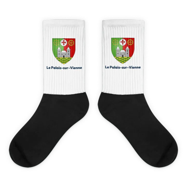 Chaussettes — blason du Palais-sur-Vienne