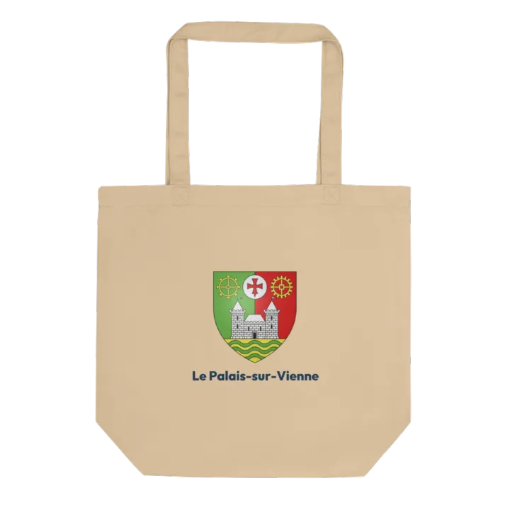 Tote bag coton bio — blason du Palais-sur-Vienne