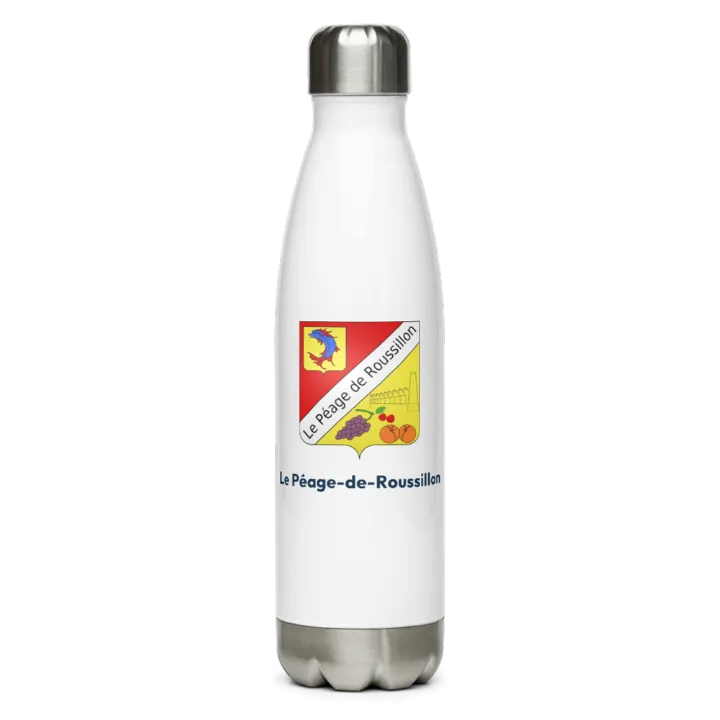 Gourde inox blason de Le Péage-de-Roussillon