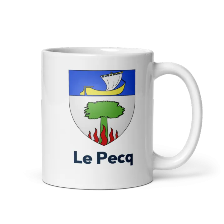 Mug blason de Le Pecq