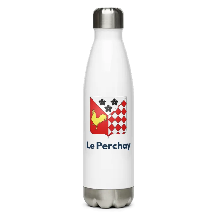 Gourde inox blason de Le Perchay