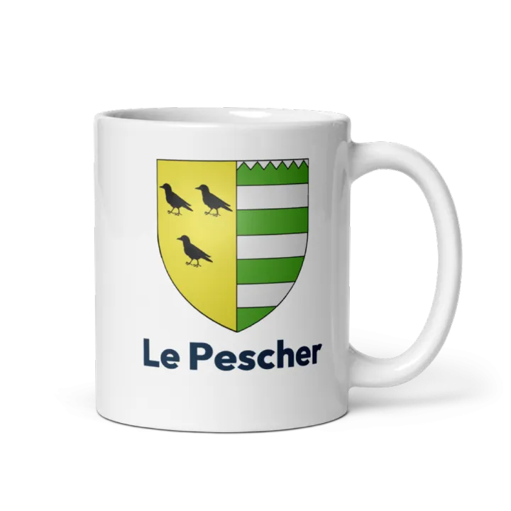 Mug blason de Le Pescher