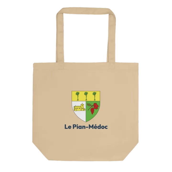 Tote bag coton bio — blason du Pian-Médoc