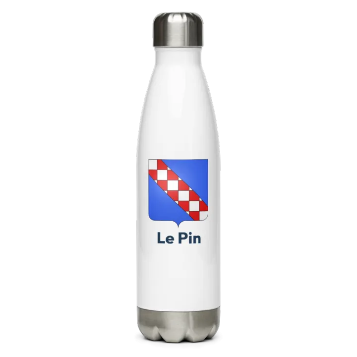 Gourde inox blason de Le Pin