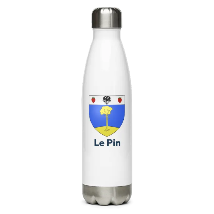 Gourde inox blason de Le Pin