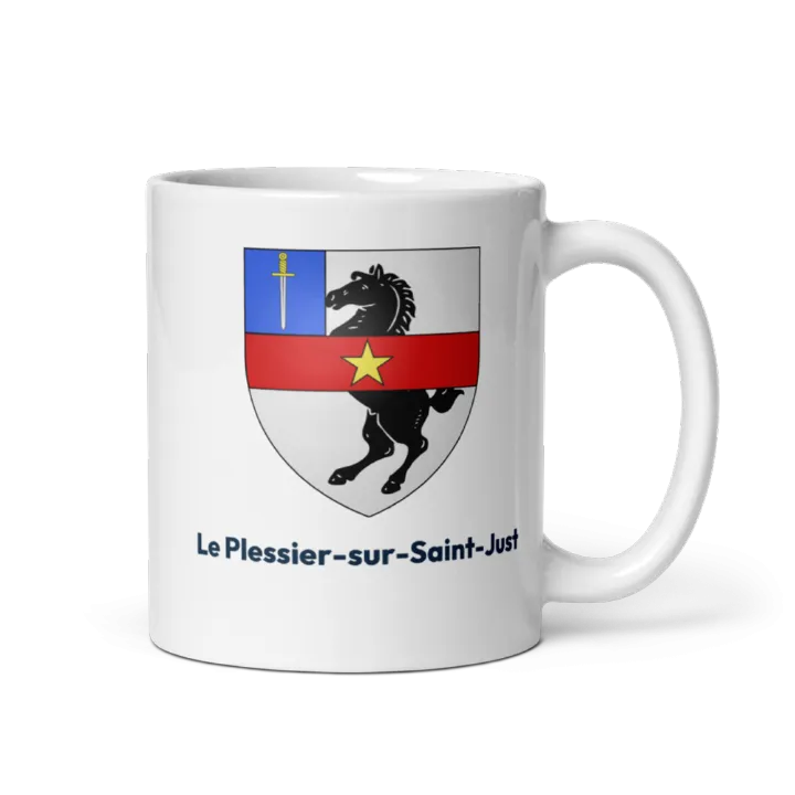 Mug blason de Le Plessier-sur-Saint-Just