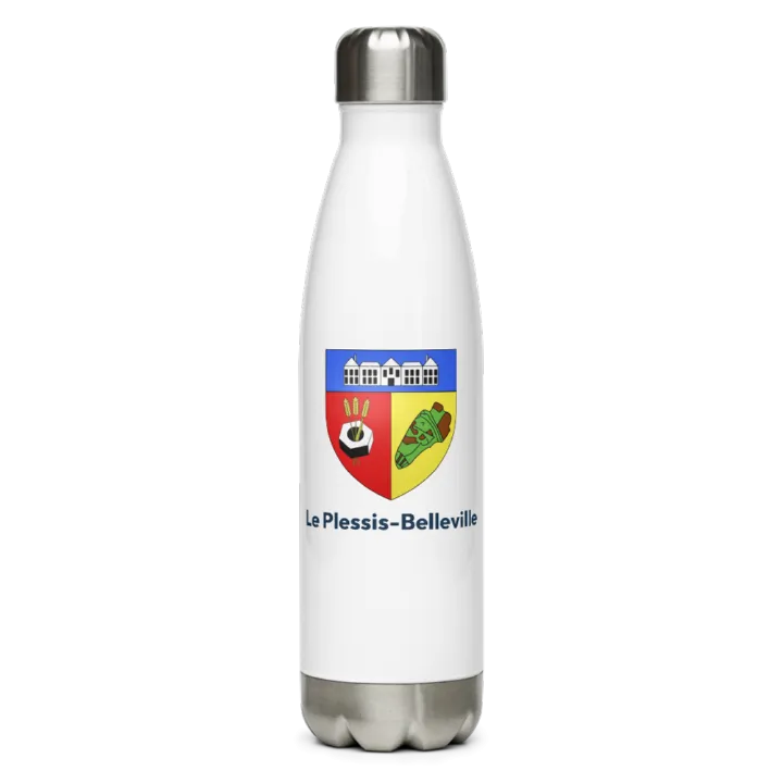 Gourde inox blason de Le Plessis-Belleville
