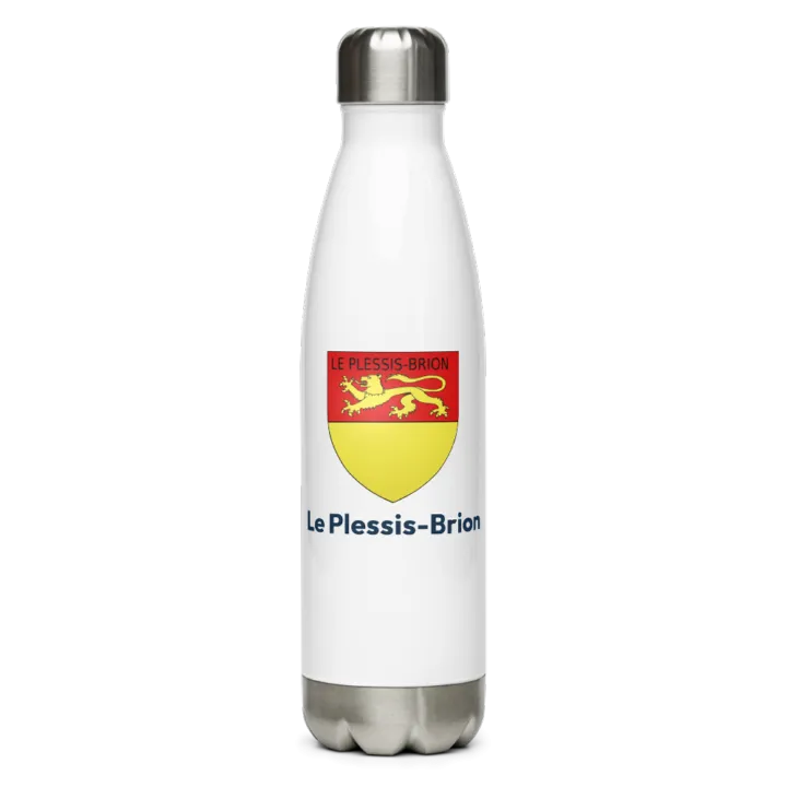 Gourde inox blason de Le Plessis-Brion