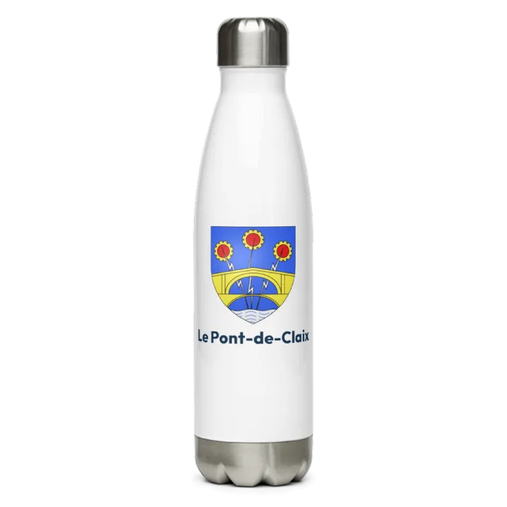 Gourde inox blason de Le Pont-de-Claix