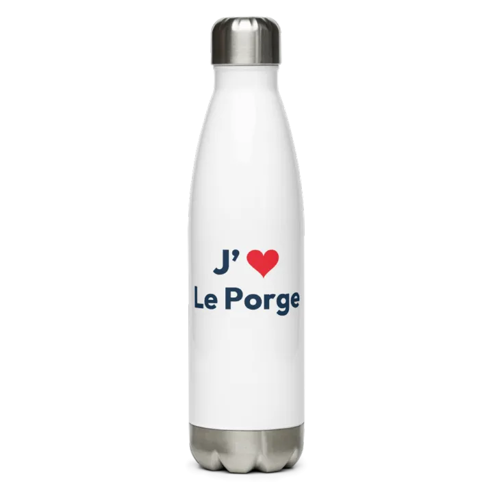 Gourde inox « J’❤ Le Porge »