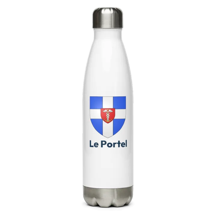 Gourde inox — blason du Portel