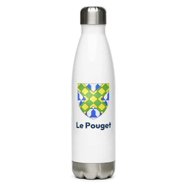 Gourde inox blason de Le Pouget