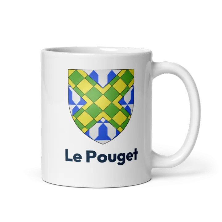 Mug blason de Le Pouget