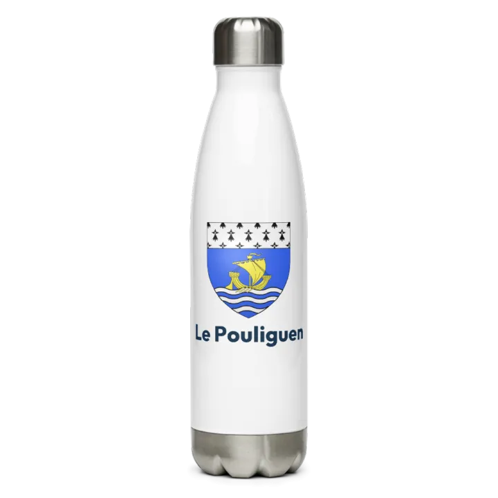 Gourde inox blason de Le Pouliguen