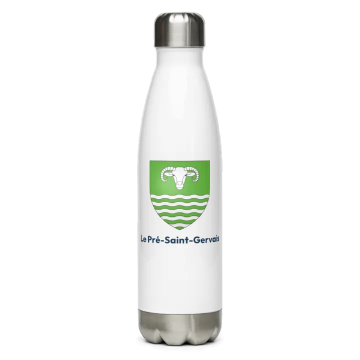 Gourde inox blason de Le Pré-Saint-Gervais