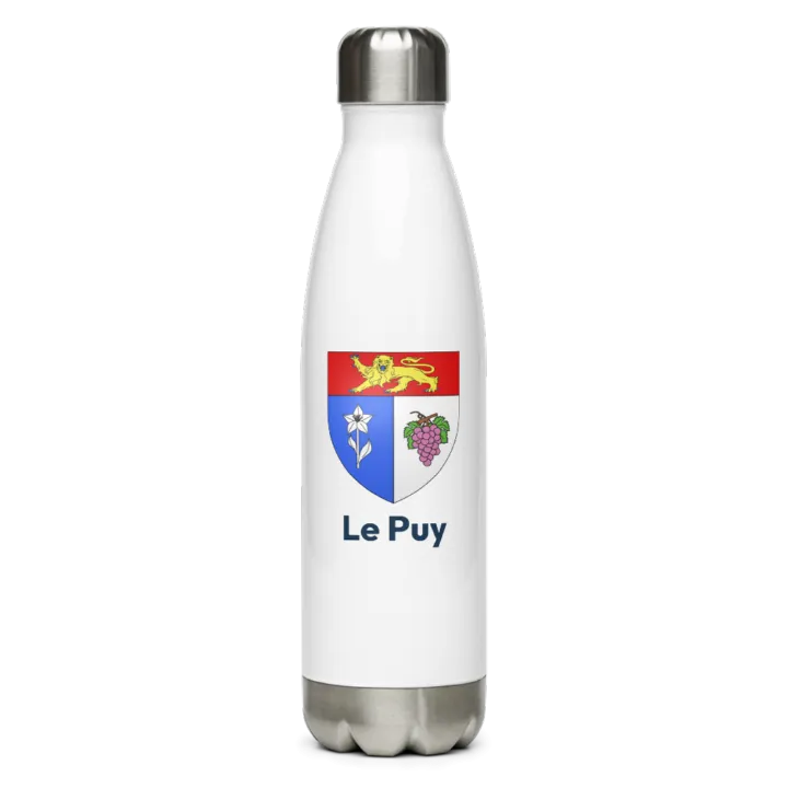 Gourde inox blason de Le Puy