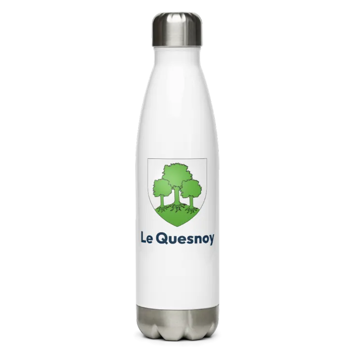 Gourde inox blason de Le Quesnoy