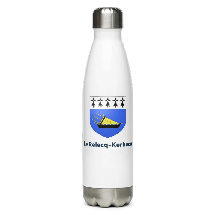 Gourde inox blason de Le Relecq-Kerhuon