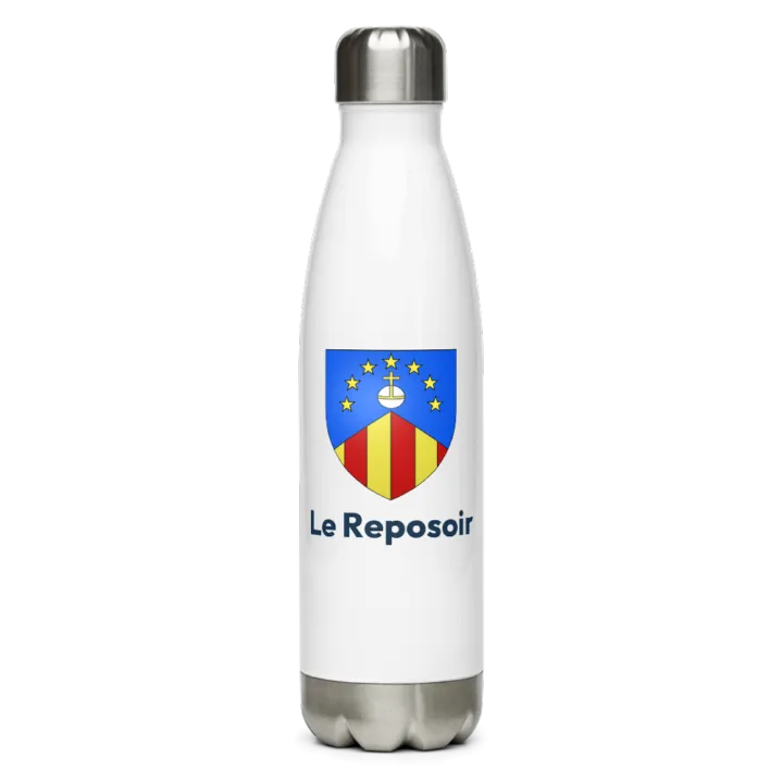 Gourde inox — blason du Reposoir