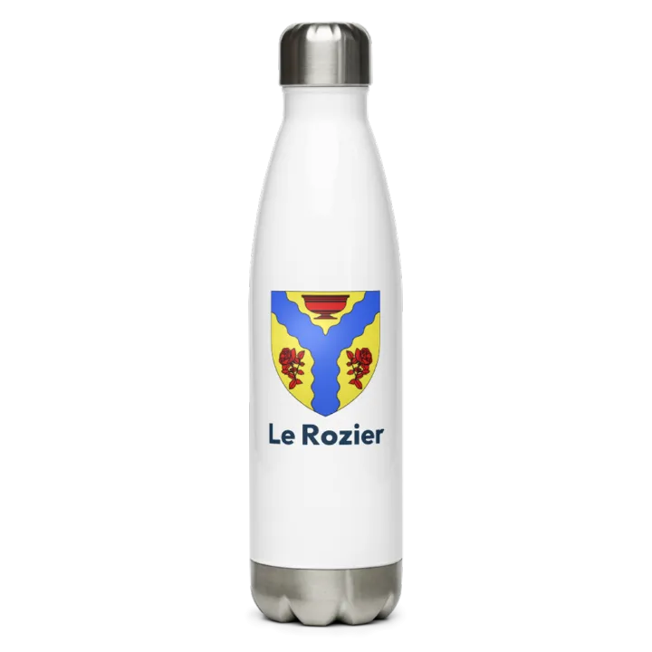 Gourde inox — blason du Rozier