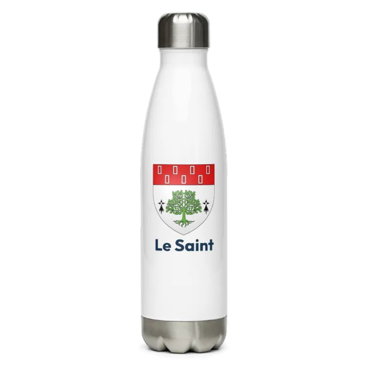 Gourde inox blason de Le Saint